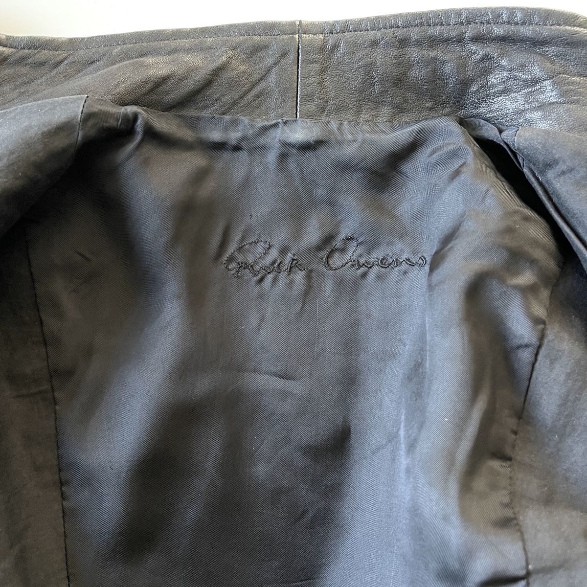 Rick Owens Giacche: RICK OWENS Leather Jacket – Nuovo (secondo la descrizione) da Freienbach venduto da Avviivva_Shop 8