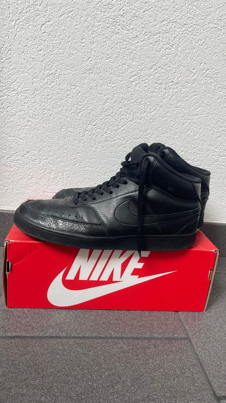 Nike Herrenschuhe: Nike Court Vision Mid Gr. 44.5 Schwarz – Gebraucht aus Neukirch (Egnach) von sil_88cz 4