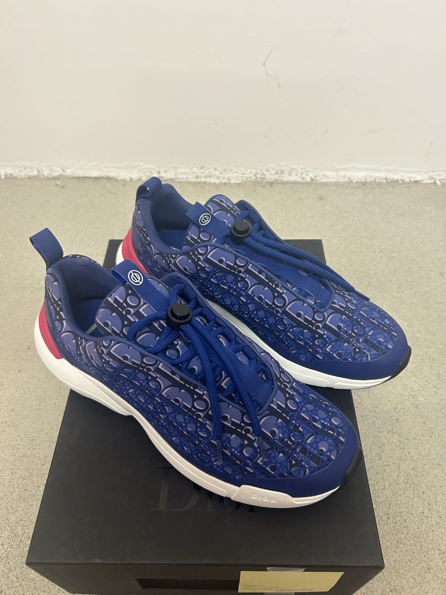 Dior Herrenschuhe: Dior B24 Oblique black blue red – Neu und originalverpackt aus St.Gallen von y.vrn1 1