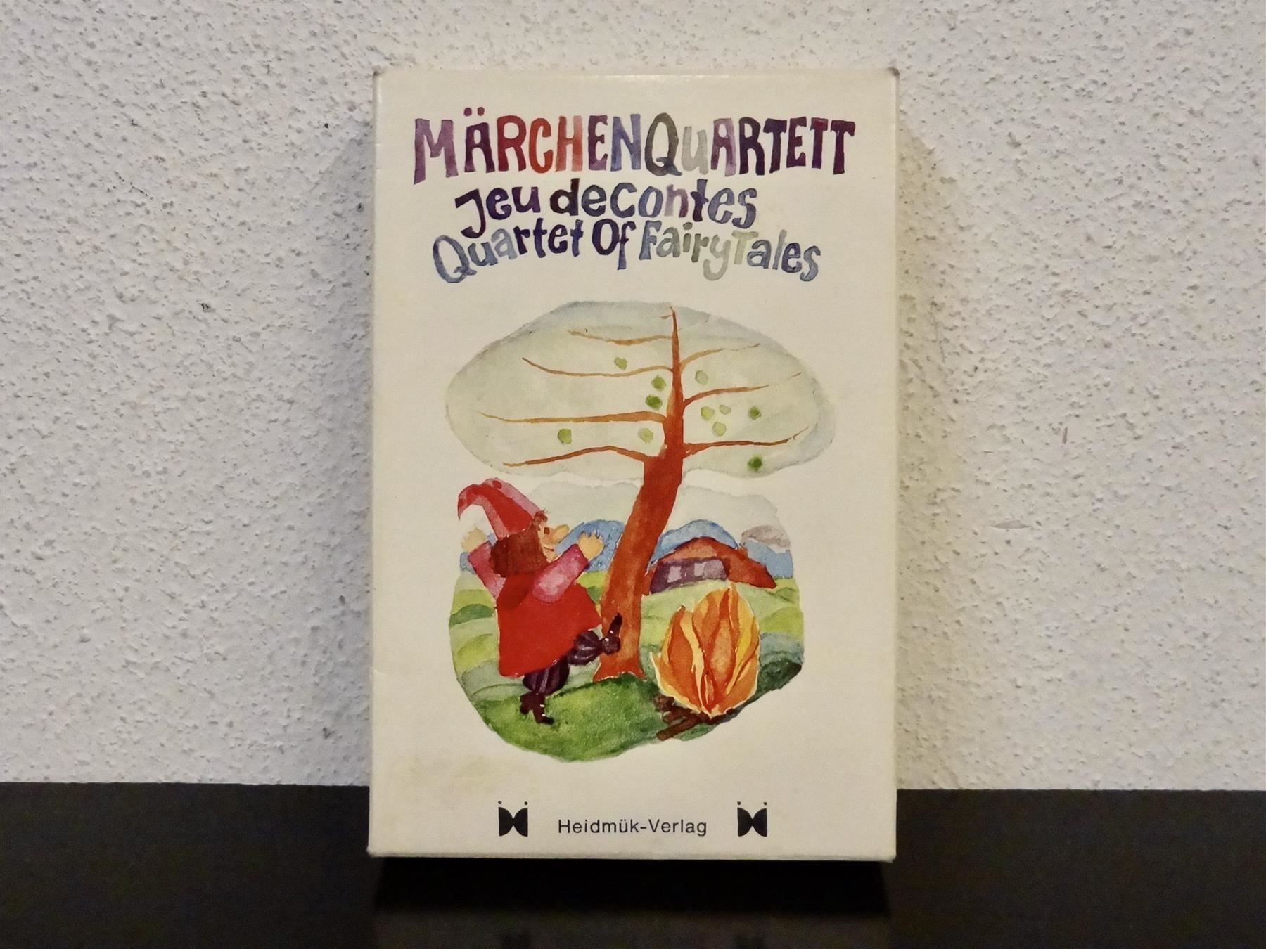 Giochi: schönes altes Quartett MÄRCHEN – Usato da Kerzers venduto da wisaundso