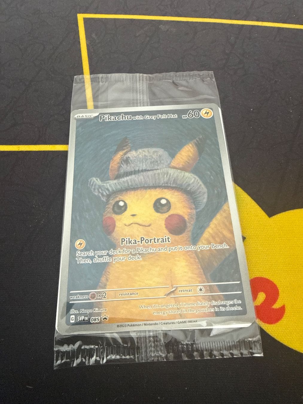 Pokémon Carte collezionabili: Pikachu with Grey Felt Hat Promo – Nuovo e nell'imballaggio originale da Sargans venduto da XswissprimeX
