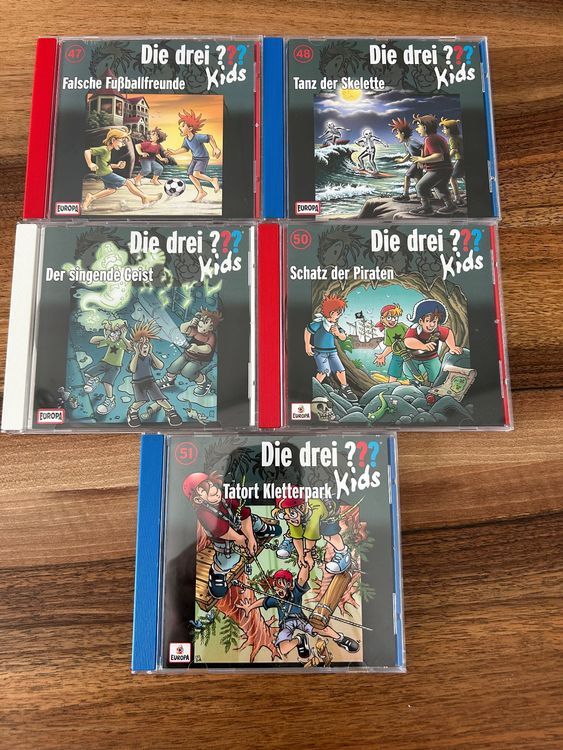 Die Drei Fragezeichen Kids Folgen 47 - 51 (Gebraucht) in Rämismühle für ...