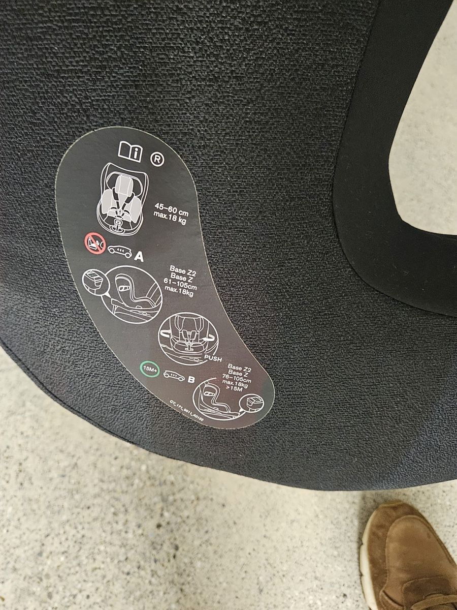 Cybex Seggiolini per auto: Cybex Babyschale Top Zustand! – Usato da Cham venduto da Giulia1009 1