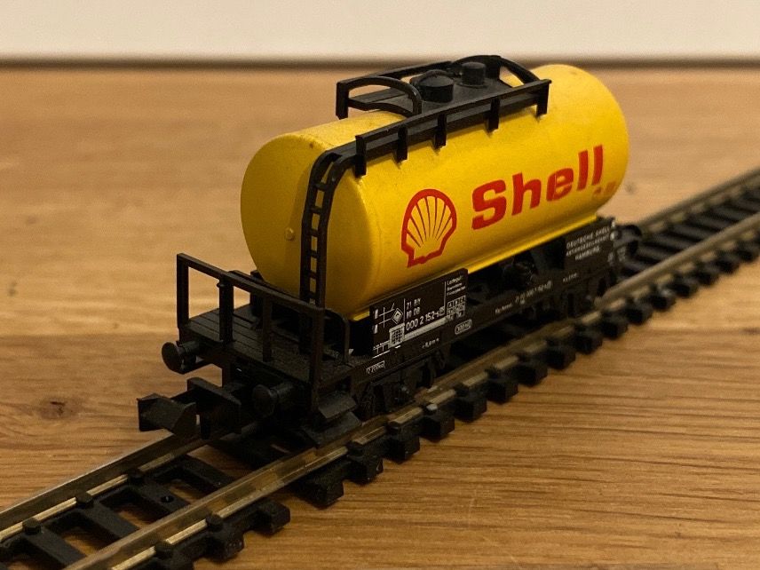 Trix Modellini di ferrovie: Minitrix 3541 Kesselwagen "Shell“ – Nuovo (secondo la descrizione) da Schlierbach venduto da Look8 2