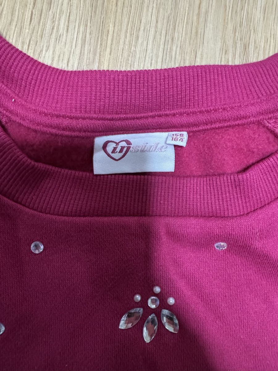Pullover & Sweatshirts: Pinker Pulli, Grösse 158/164, mit Strass - Neu – Neu (gemäss Beschreibung) aus Altdorf UR von lil_z5bm 1