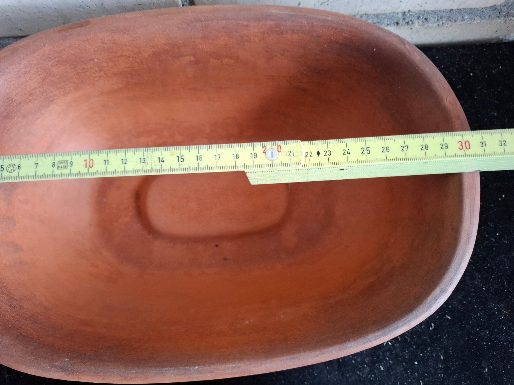 Töpfe: Schlemmertopf Terrakotta mit Deckel ca. 30cm – Gebraucht aus Schönholzerswilen von clyde123 2