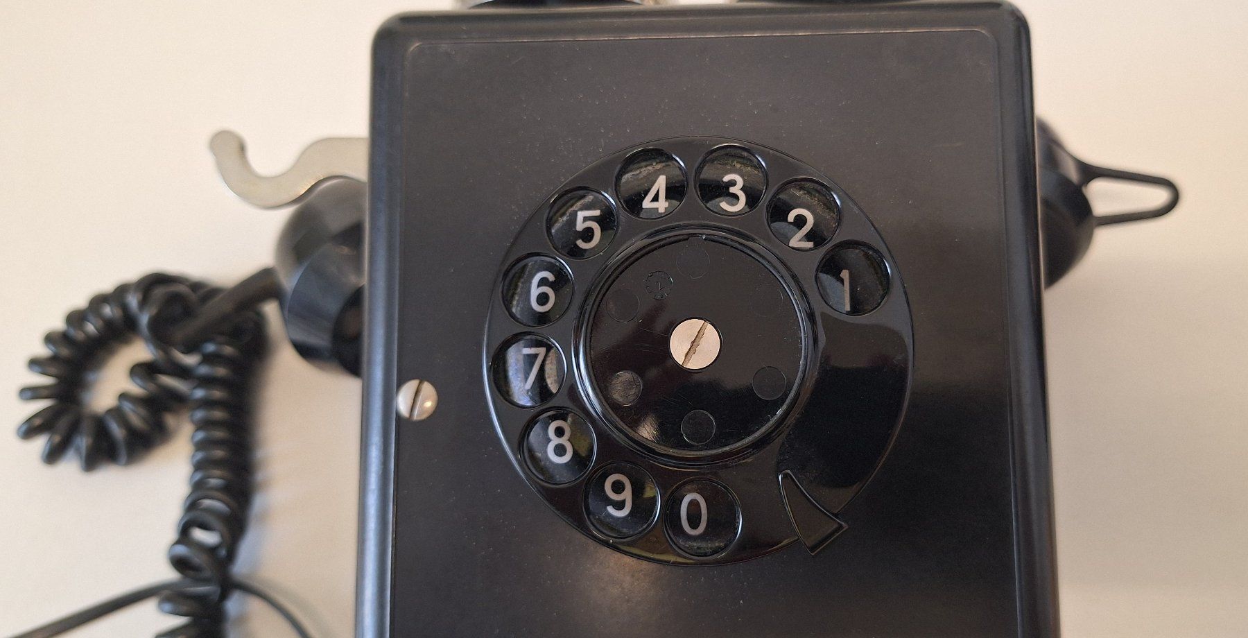 Telefoni: Anike Wandtelefon Telephon Wählscheibe Weidmann – Usato da Gurtnellen venduto da Rhino77 1