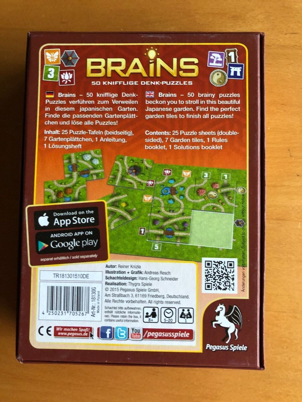 Giochi: Brains - 50 knifflige Denk-Puzzles – Usato da Hagendorn venduto da Teora66 1
