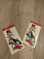2 autocollants Picsou xxl vintage