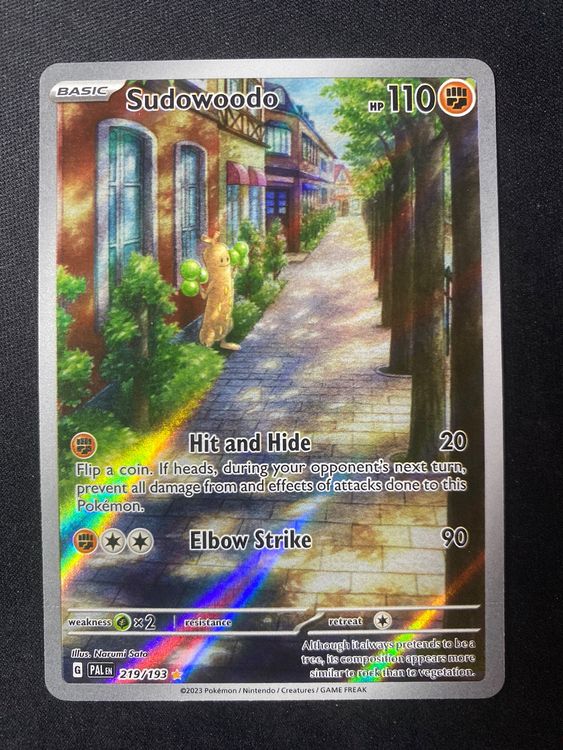 Sudowoodo 219 Mogelbaum Paldea Evolved EN Neu gem ss 