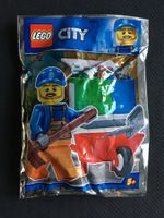 Lego City Minifigur 951809 Müllmann