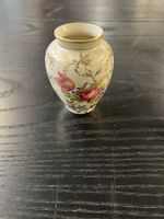 Kleine Rosina Porzellan Vase mit Goldrand, Top Zustand!