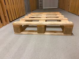 Holzpalette gebraucht Euro 120x100cm guter Zustand