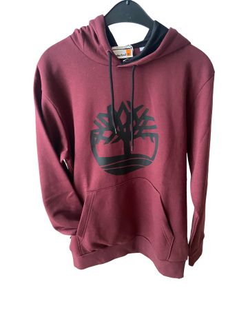 Timberland sweat à capuche bordeaux S neuf déstockage