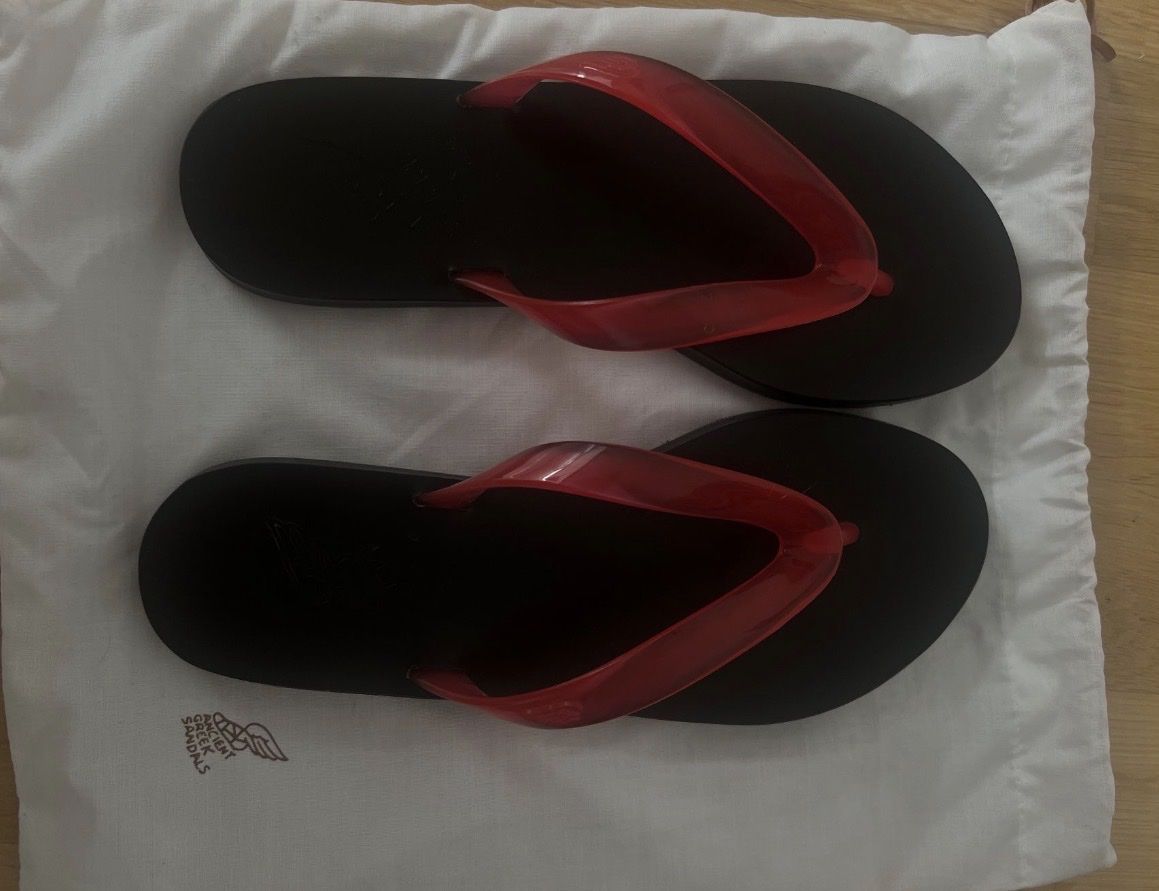 Scarpe da donna: Ancient Greek Flip Flops – Usato da Meilen venduto da ni812