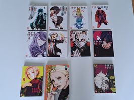 Tokyo Ghoul Manga Serie 1-10, 12, Top Zustand!
