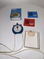 Heuer Stoppuhr, Vintage, mit Originalverpackung, Top Zustand