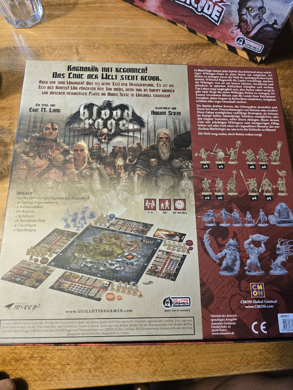 Giochi: Blood Rage Brettspiel – Usato da Zürich venduto da smbebaye 1