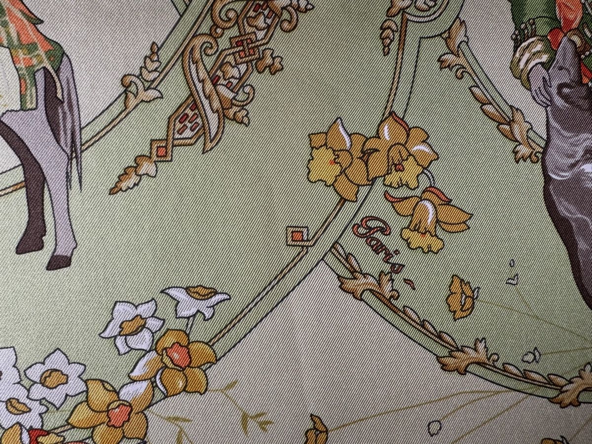 Hermès Foulards & écharpes: Hermès carré 90 Les Petits princes – Neuf (Voir description) à Genève par Allisgood 9