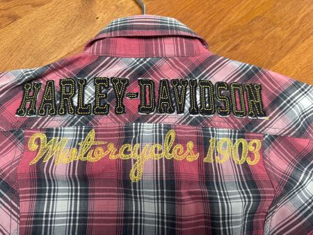 tolle HARLEY DAVIDSON Damen Bluse - Grösse XL - wie NEU