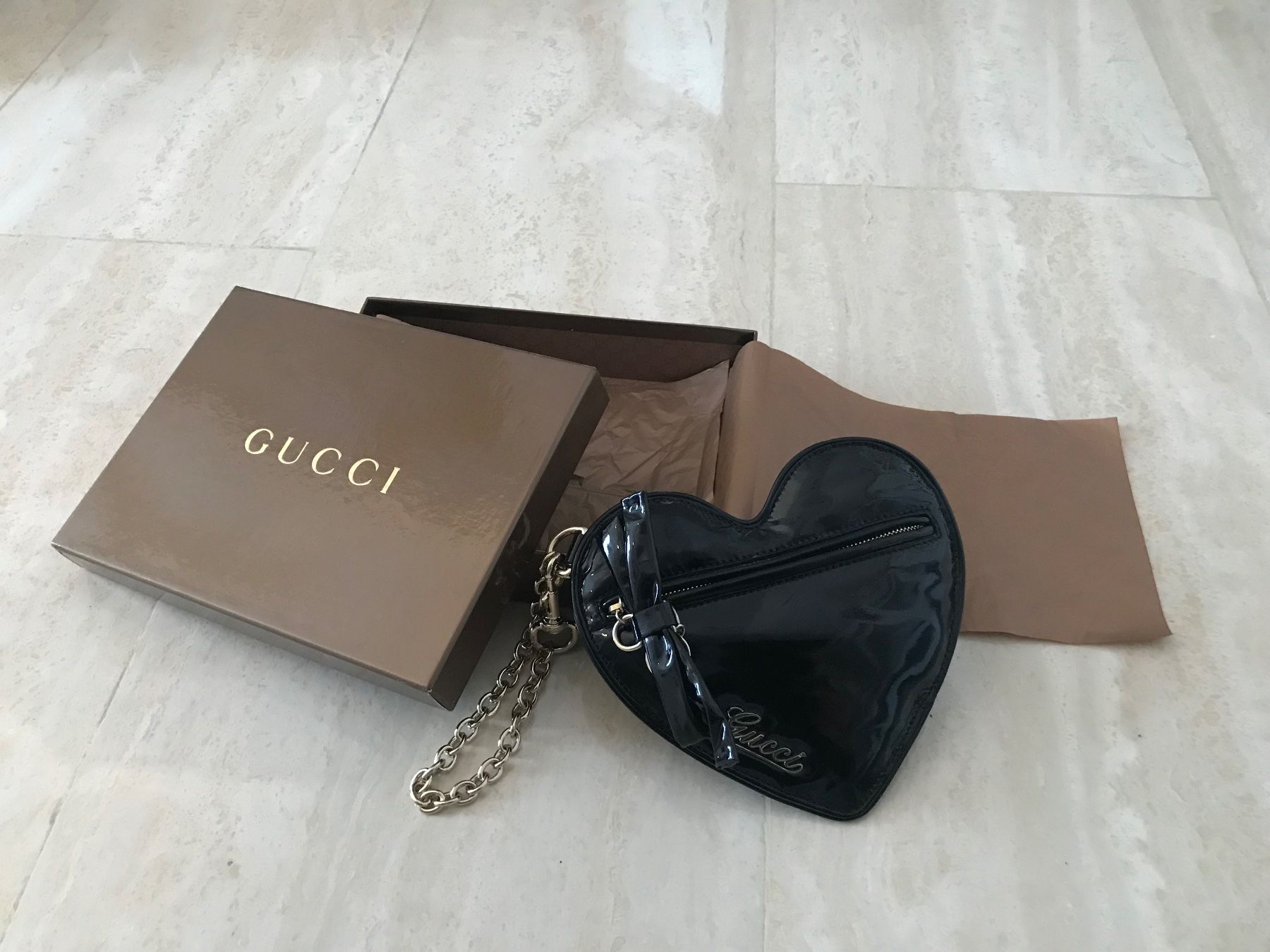 Gucci Borse da donna: Gucci Pouch Heart - selten – Usato da Au SG venduto da alphajoker