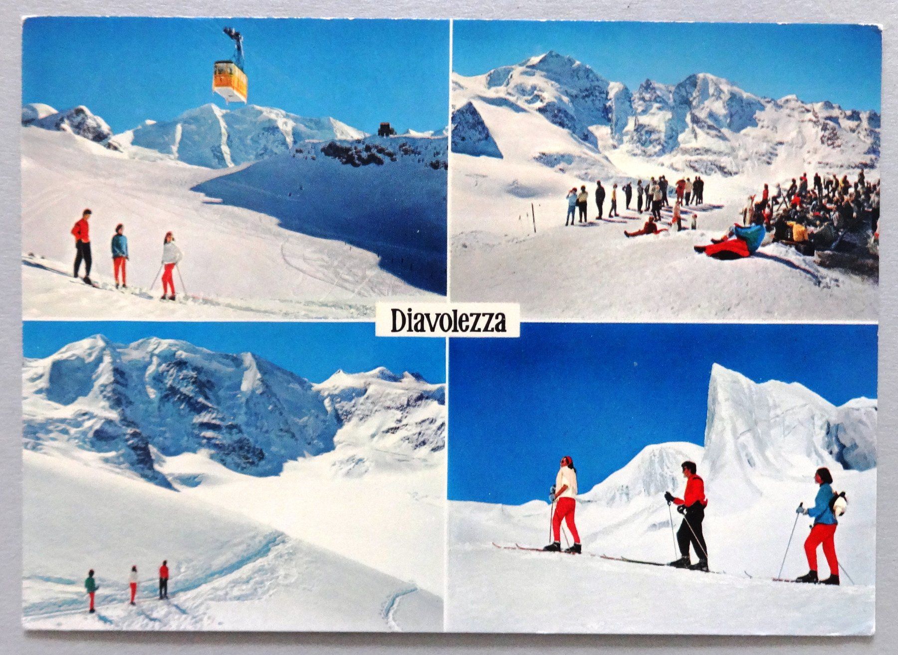 Cartoline postali: Diavolezza – Usato da Fétigny venduto da Billy2miny