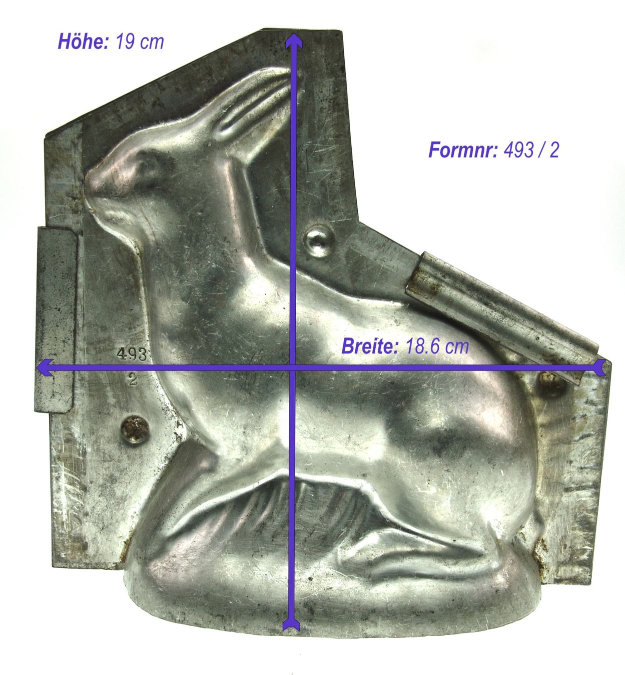 Backformen: Schokoladenform sitzender Hase 493-2 – Gebraucht aus Schmitten FR von fliessigs_Biendli 5