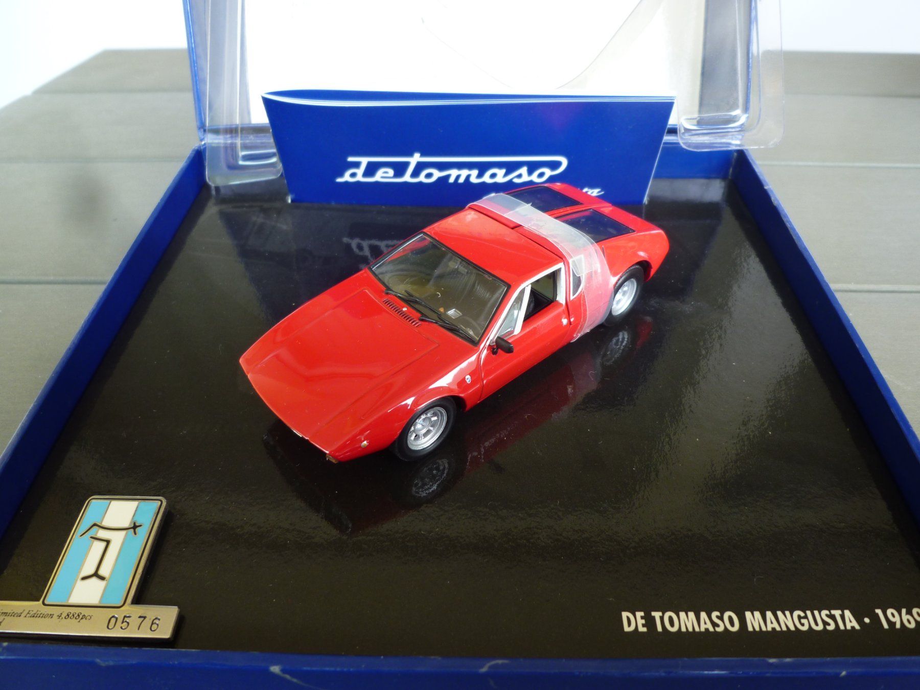 De Tomaso Modellini d'auto: De Tomaso Mangusta (1969) – Nuovo (secondo la descrizione) da Flawil venduto da Imperiosud 1