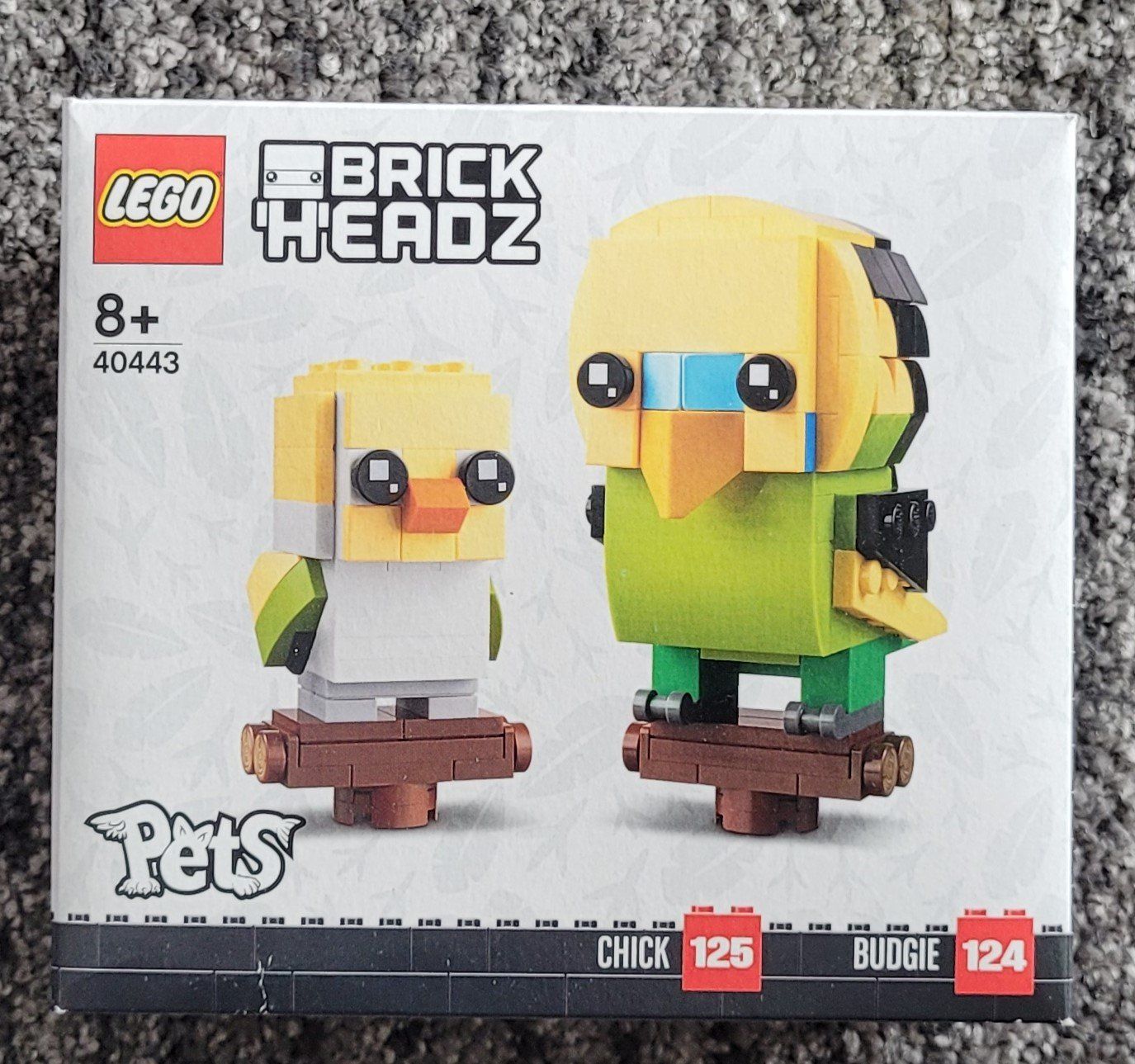 Lego Giocattoli: 40443 Brick Heads Chick and Budgie – Nuovo e nell'imballaggio originale da Mollis venduto da TobiNix