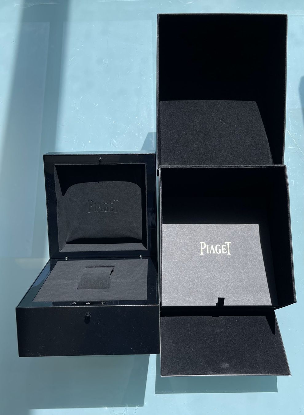 Piaget Uhrenboxen: Piaget Uhrenbox (Original) – Neu und originalverpackt aus Niederwangen BE von