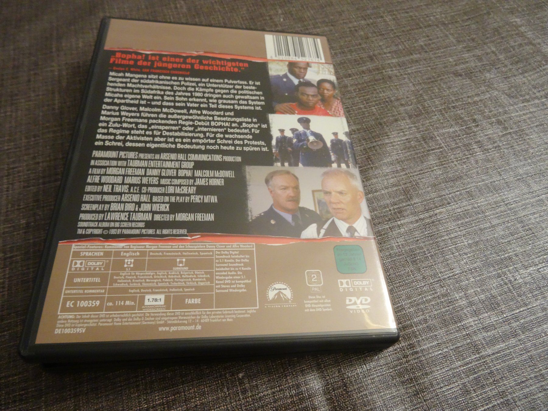 Tutti i DVDs: DVD Bopha - Kampf um Freheit DVD – Usato da Olten venduto da Disc-Verkauf 2
