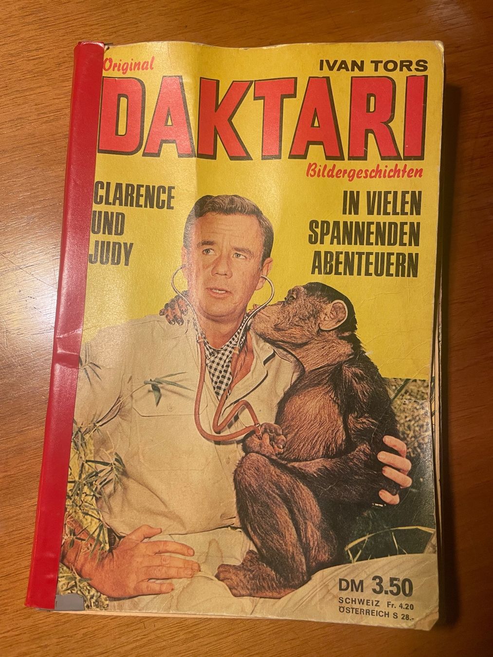 BD: Comics Original Daktari – D'occasion à bern par frauschenk