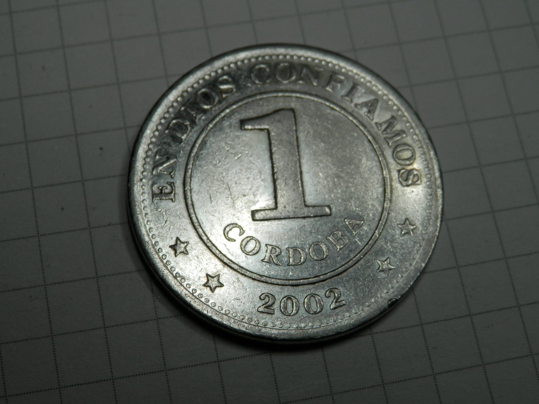 Tutti le monete: Nicaragua  1 Cordoba, 2002 – Usato da Weiach venduto da weiach81