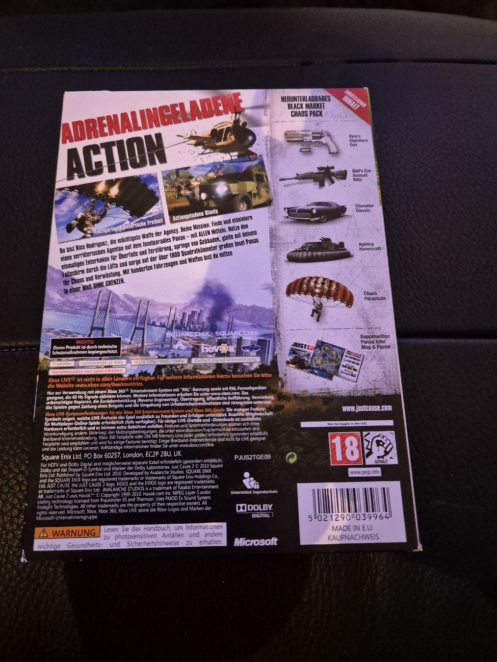 Giochi: Just Cause 2 Limited Edition Xbox 360 – Usato da Rorschach venduto da Fresh87 1