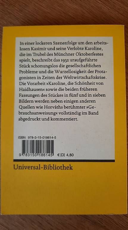 Livres: Kasimir und Karoline – D'occasion à Spiez par sus_2m5b 1