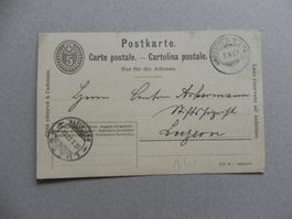 Grosstheil bei Giswil OW Post Stempel