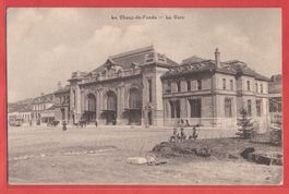 La Chaux-de-Fonds - La Gare / Bahnhof - ca. 1910