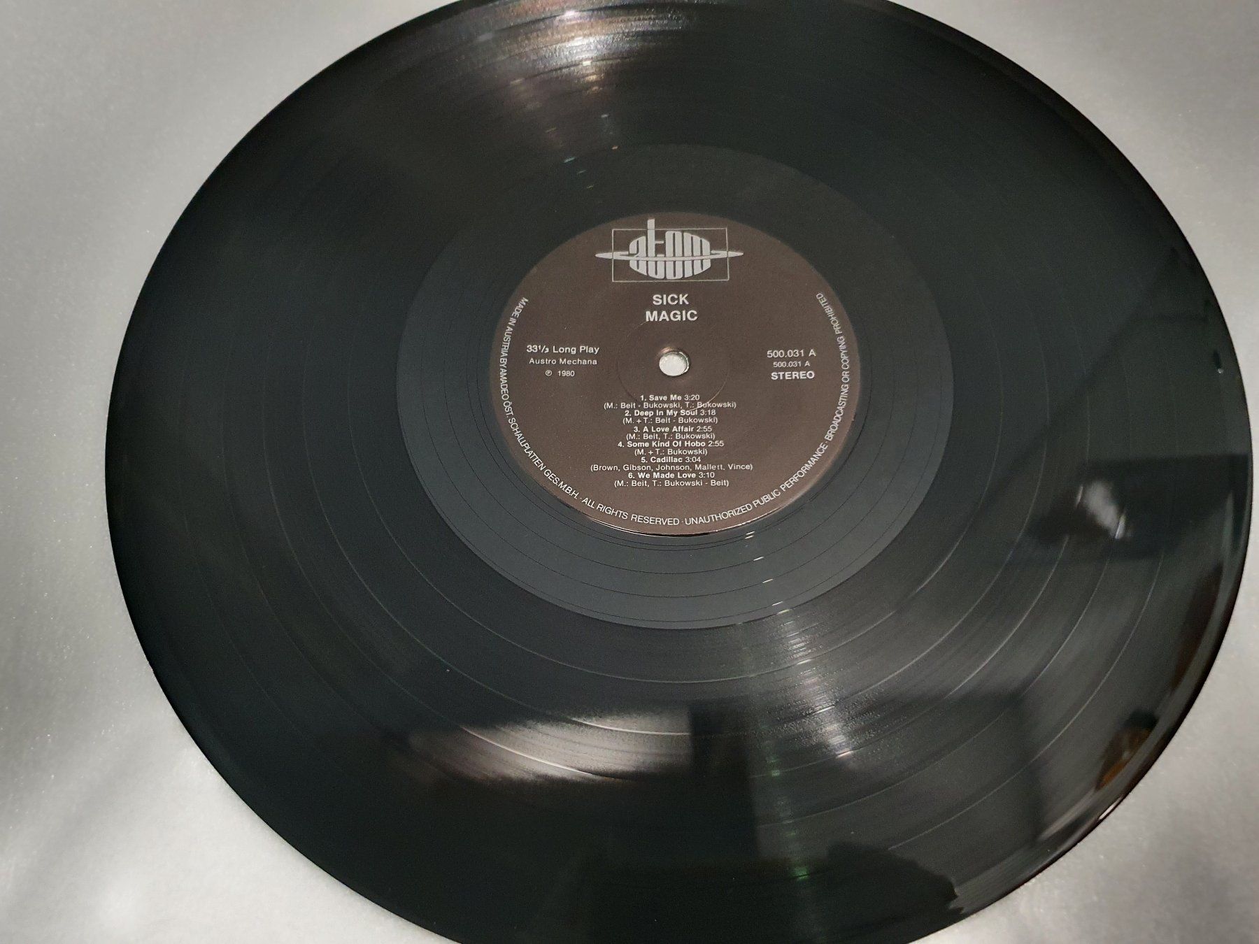 Dischi in vinile: Magic – Sick – Usato da Uster venduto da Vinyl-Leidenschaft 4