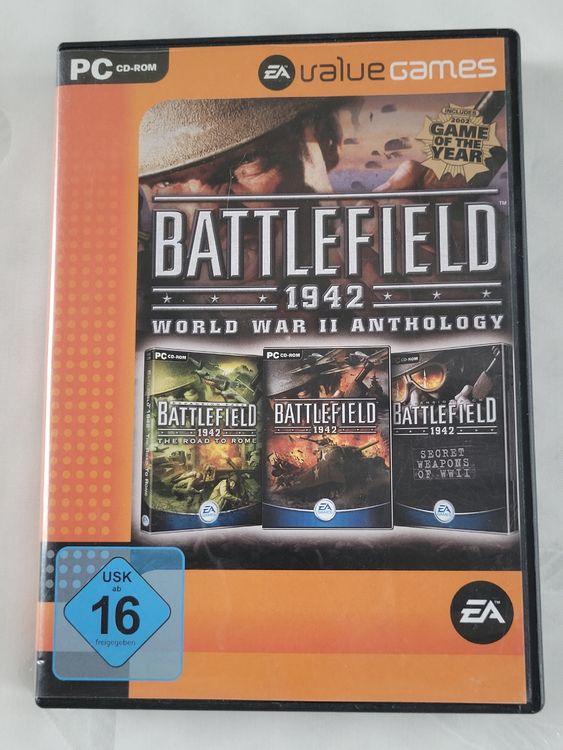 ⚫️ BATTLEFIELD 1942 World War II PC CD-ROM (Gebraucht) in Buttikon SZ ...