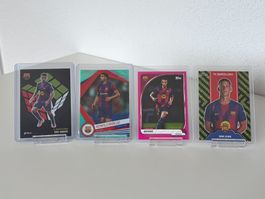 FC Barcelona numbered LOT Topps/ Daka (Olmo, Araujo usw.)