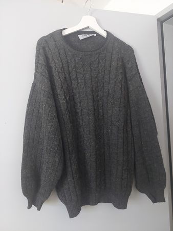 Pullover Buy Me anthrazit Strickmuster 