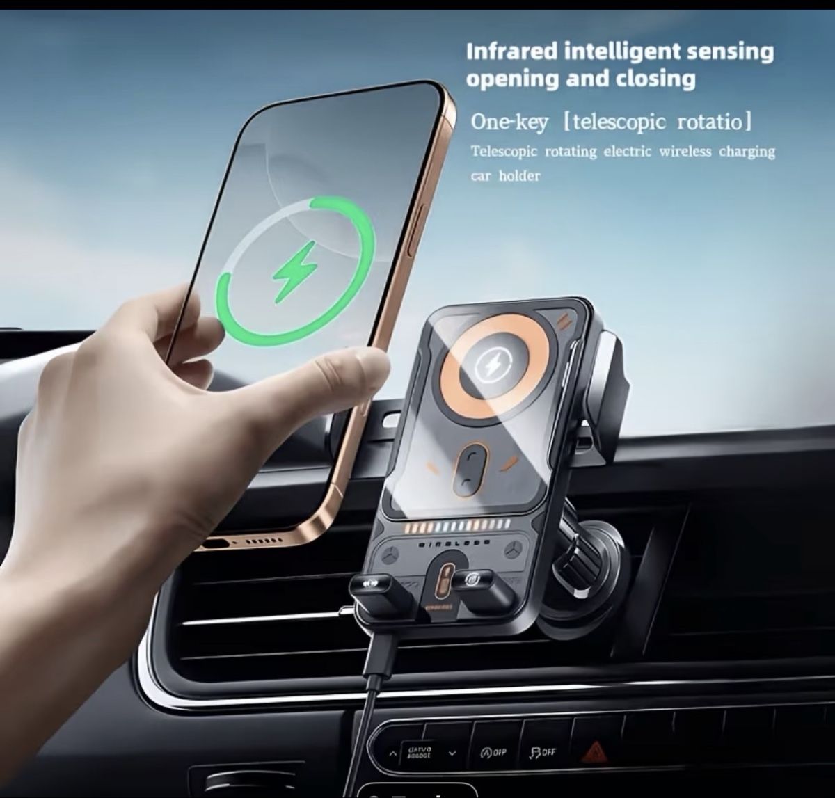 Staffe: Auto Handyhalterung mit Ladefunktion NEU – Nuovo e nell'imballaggio originale da Wohlen AG venduto da tiperio 6