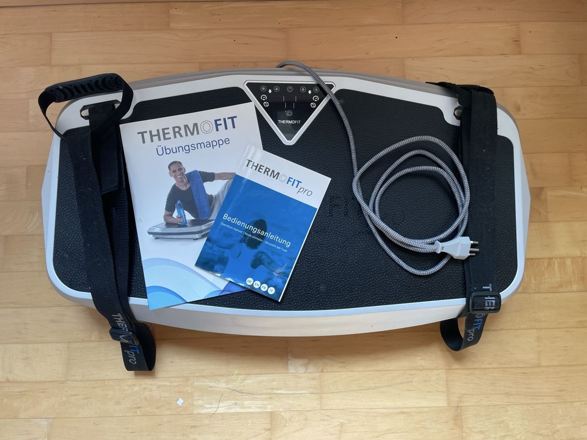 Thermofit Hometrainer: THERMOFIT Pro Trainings- und Vibrationsplatte – Gebraucht aus Dietwil von loschti3