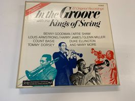 King of Swing Schallplatten Box  6 LP Top Zustand!