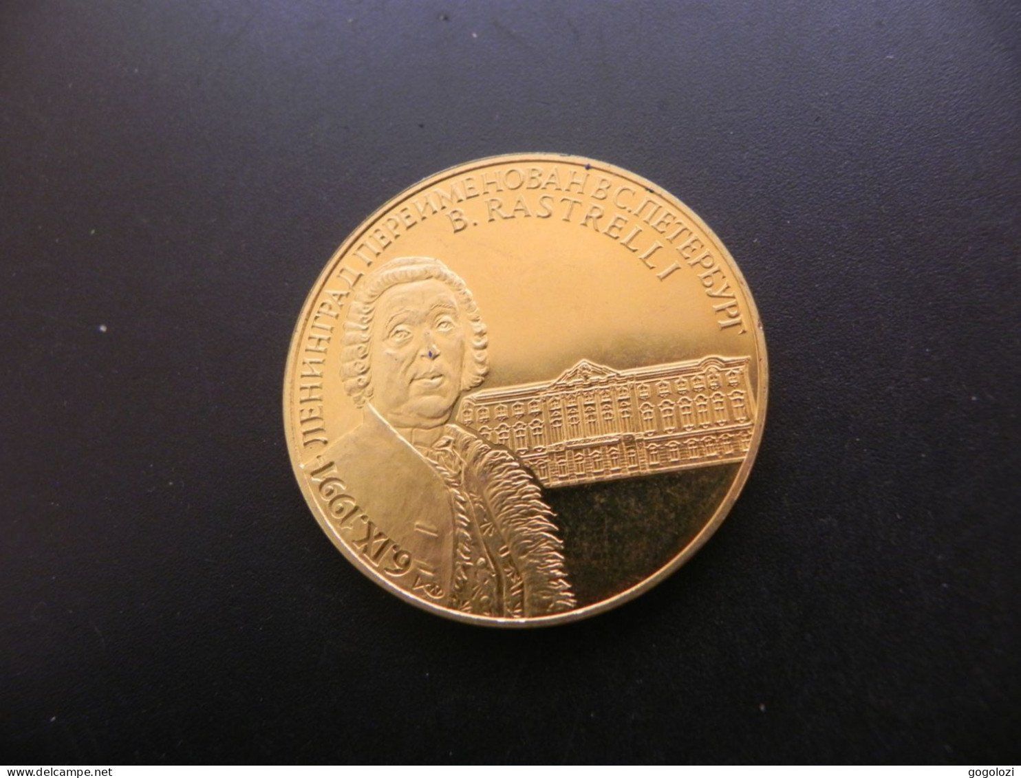 Medaglie: Medaille CCCP - B. Rastrelli 1991 – Usato da Biel/Bienne venduto da Gogolozi
