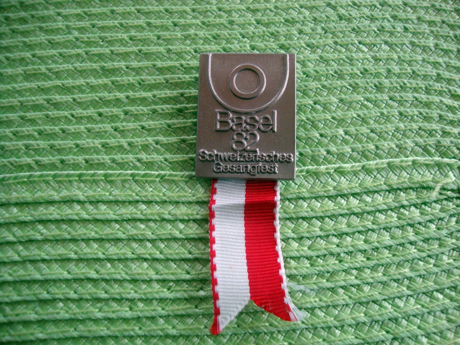 Medaglie: Gesangsfest Basel 1982 Abzeichen Medaille – Usato da Döttingen venduto da Kubuli1