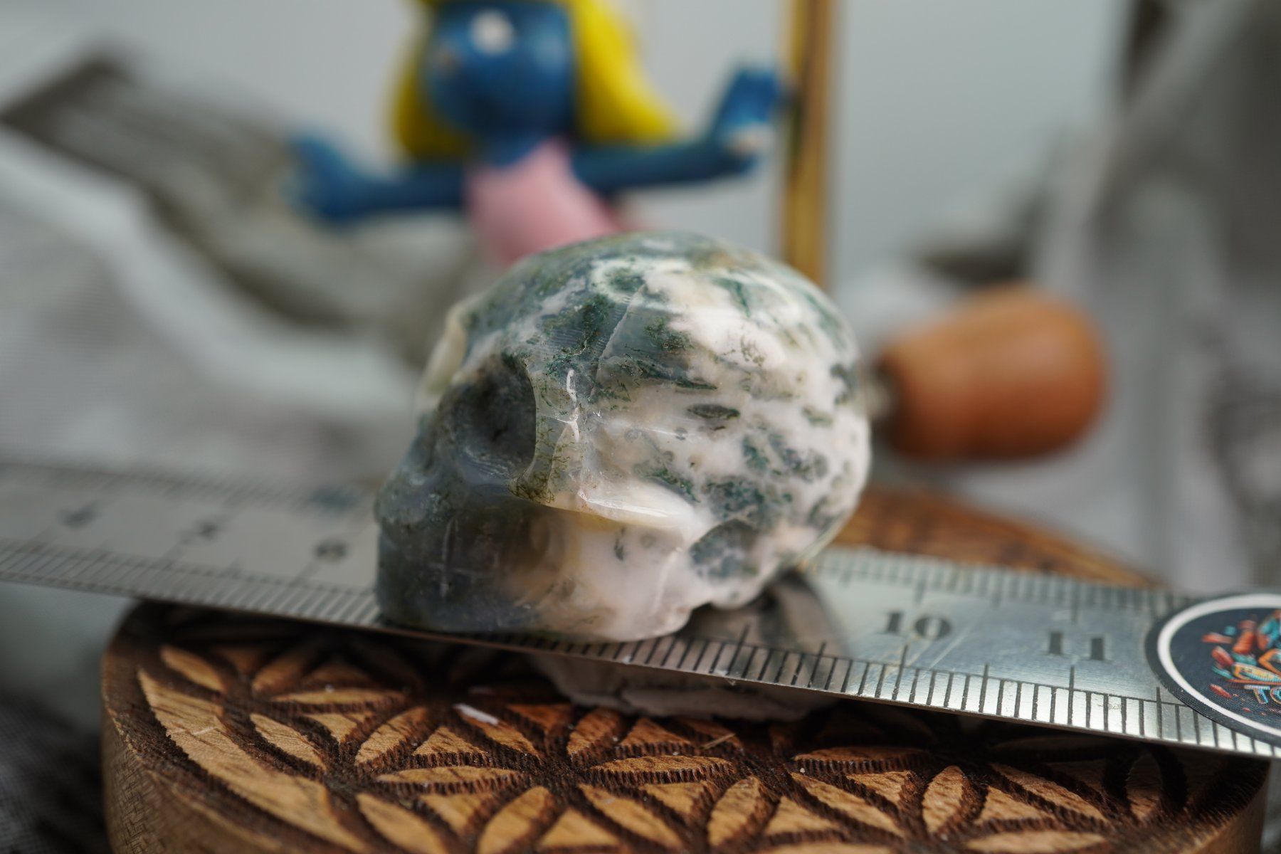 Minerali & Pietre curative: Baum Jaspis       Skull     ab  1.-     Räumung – Nuovo e nell'imballaggio originale da Eschenbach SG venduto da topstone 5