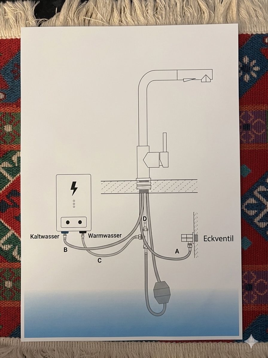 Elettrodomestici da cucina: Dayone Kitchen Sink Mixer Tap – Nuovo (secondo la descrizione) da Bironico venduto da Koalaboss 9
