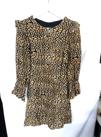 Superbe robe Zara imprimé léopard taille XS comme neuve
