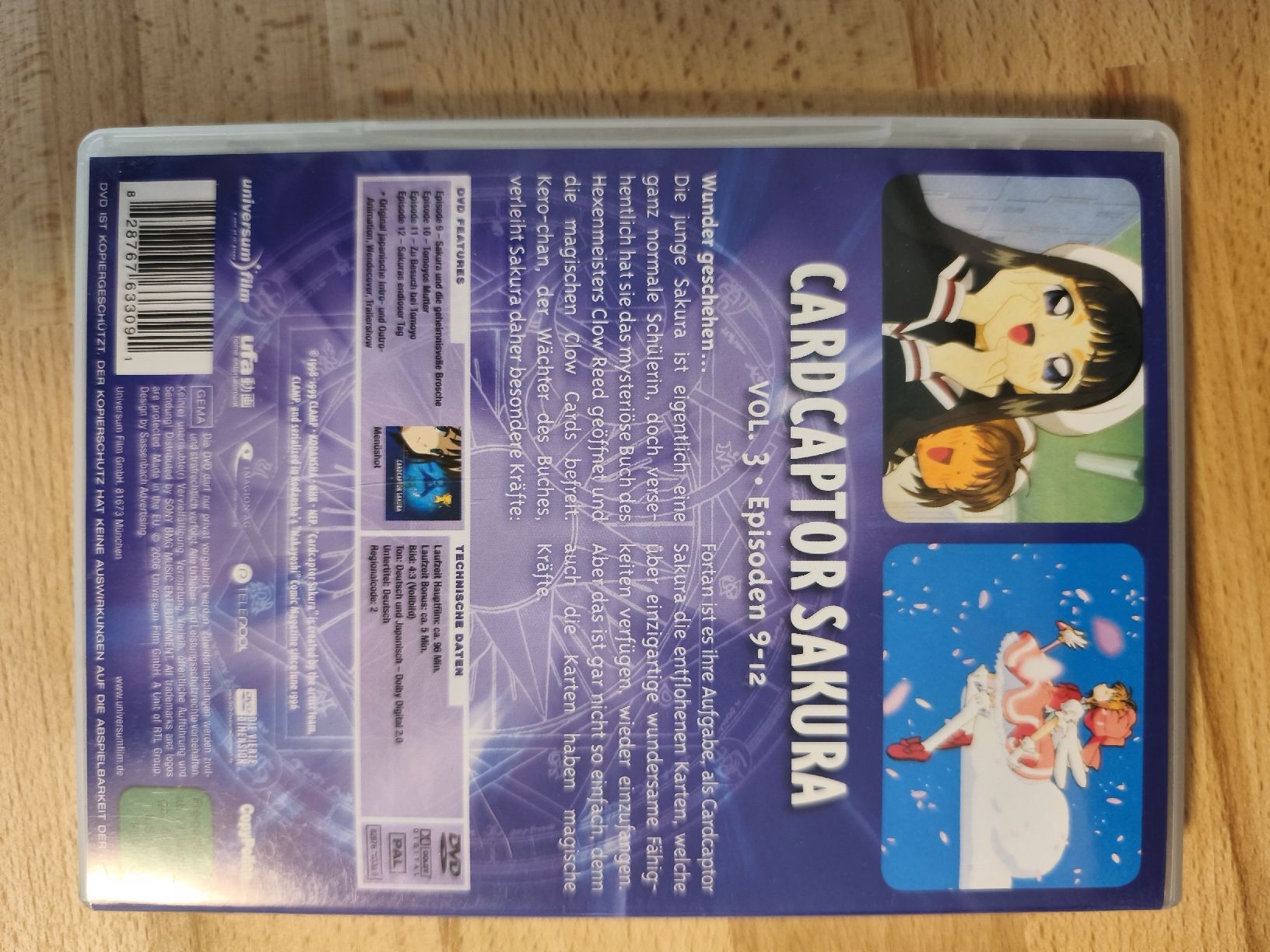Alle DVDs: Card Captor Sakura Vol. 3 DVD – Gebraucht aus Näfels von ChocolateMuffin 2